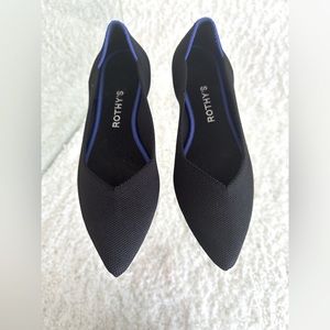 Rothy’s The Point II Black Flats